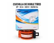 CUCHILLA DOBLE TIRO 32