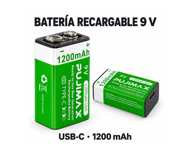 BATERIAS CUADRADAS 9 VOLT RECARGABLES C/U
