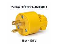 ESPIGAS ELECTRICAS AMARILLA