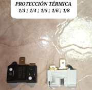 PROTECCION TERMICA 1/8-1/6-1/5-1/4-1/3