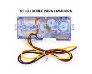 RELOJ DOBLE LAVADORA