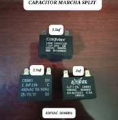 CAPACITOR MARCHA SPLIT CHIQUTOS 3.5 /3/2/2,5/1,5