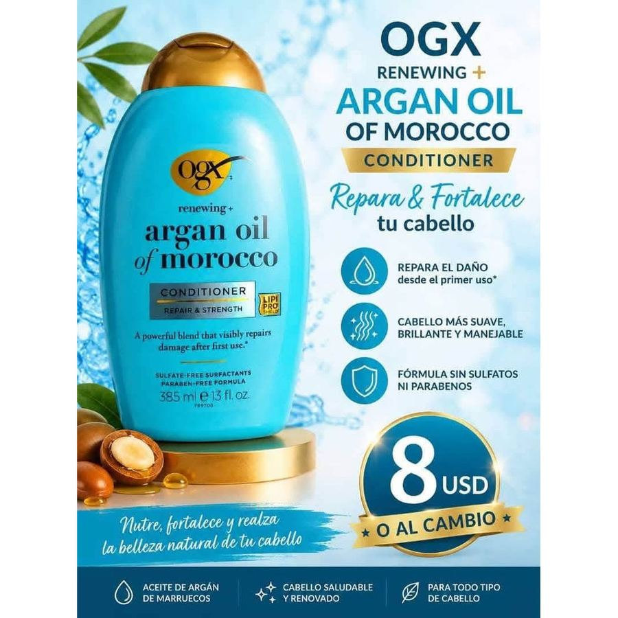 Acondicionador OGX aceite de argán 385 ml