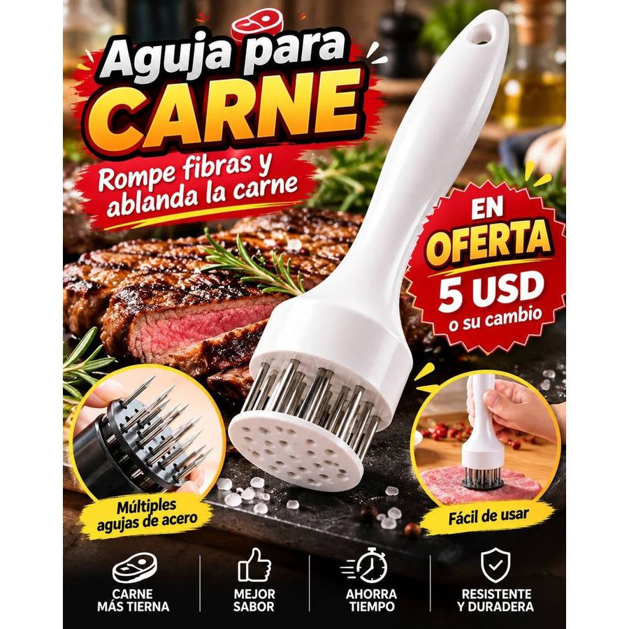 Ablandador de carne blanco