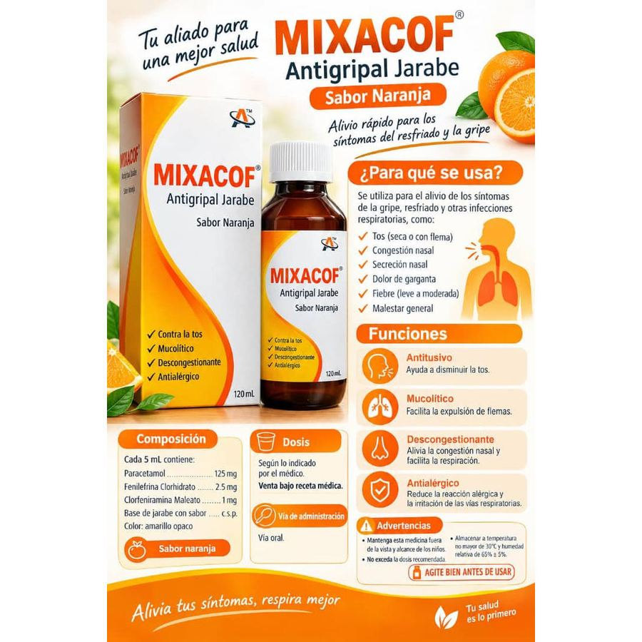 Mixacof jarabe 120 ml