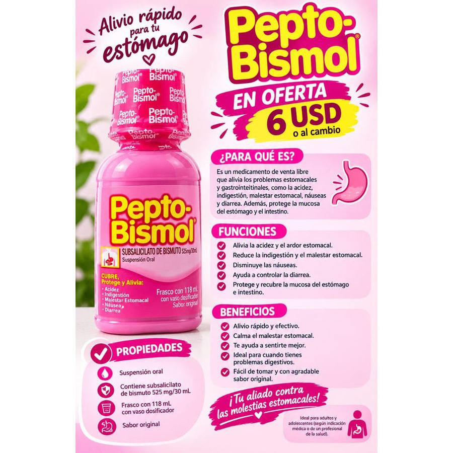 Pepto-Bismol 118 ml