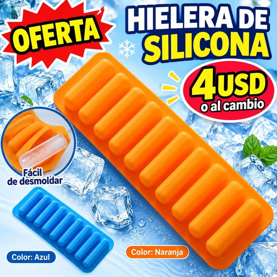 Hielera de silicona