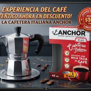 CAFETERA 1 TAZA(no induccion)