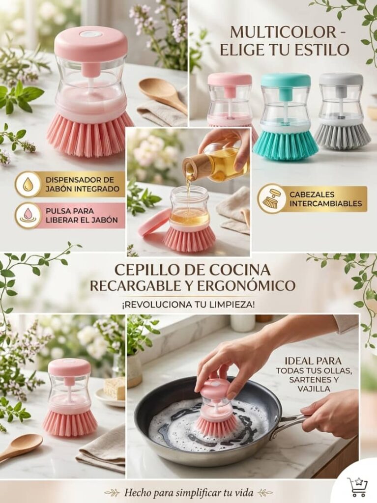 CEPILLO CORTO COCINA MULTIFUNCIONAL