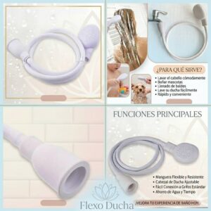 FLEXO DUCHA PLASTICO