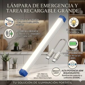 LAMPARA GRANDE (recargable)