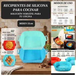 SILICONA FREIDORA DE AIRE 15cm