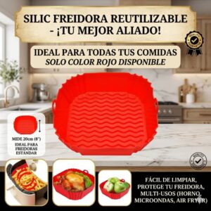 SILICONA FREIDORA DE AIRE 20 cm