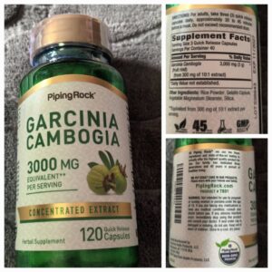 GARCINIA CAMBOGIA 3000 MG (120 tabletas)
