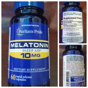 MELATONIN 10MG (60 tabletas)