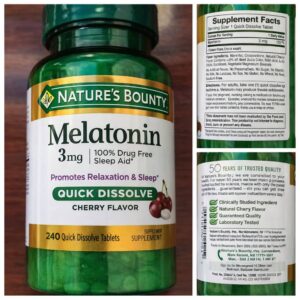 MELATONIN 3MG (240 tabletas)