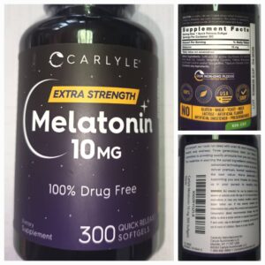 MELATONIN 10MG (300 tabletas)