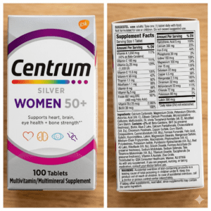 CENTRUM SILVER WOMAN 50+ (100 Tabletas)