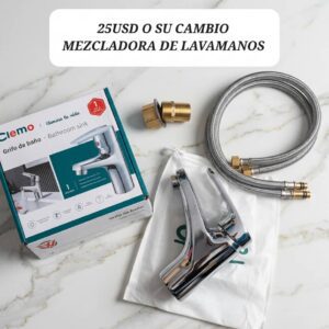 LLAVE MEZCLADORA LAVAMANOS