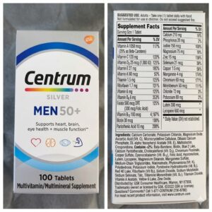 CENTRUM SILVER MEN 50+ (100 Tabletas)