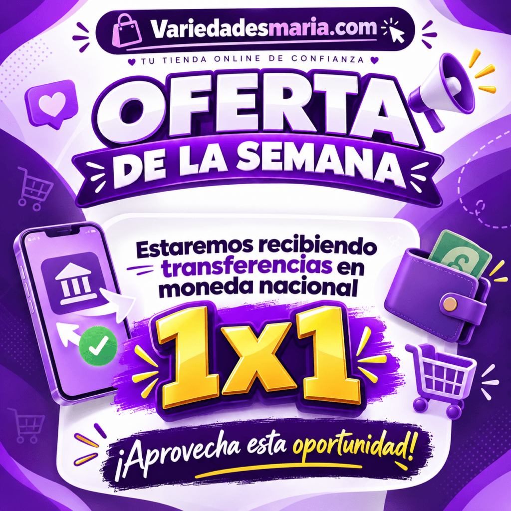 Transferencias en moneda nacional 1x1